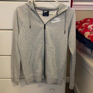 Nike zip-up sweatshirt